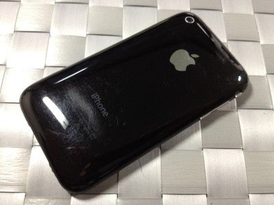 APPLE IPHONE 3G 8GB BLACK JAILBROKEN AND UNLOCKED ANY GSM W/USB 