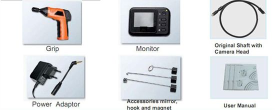 9MM Thinner Pipe Borescope Endoscope Inspection Camera  