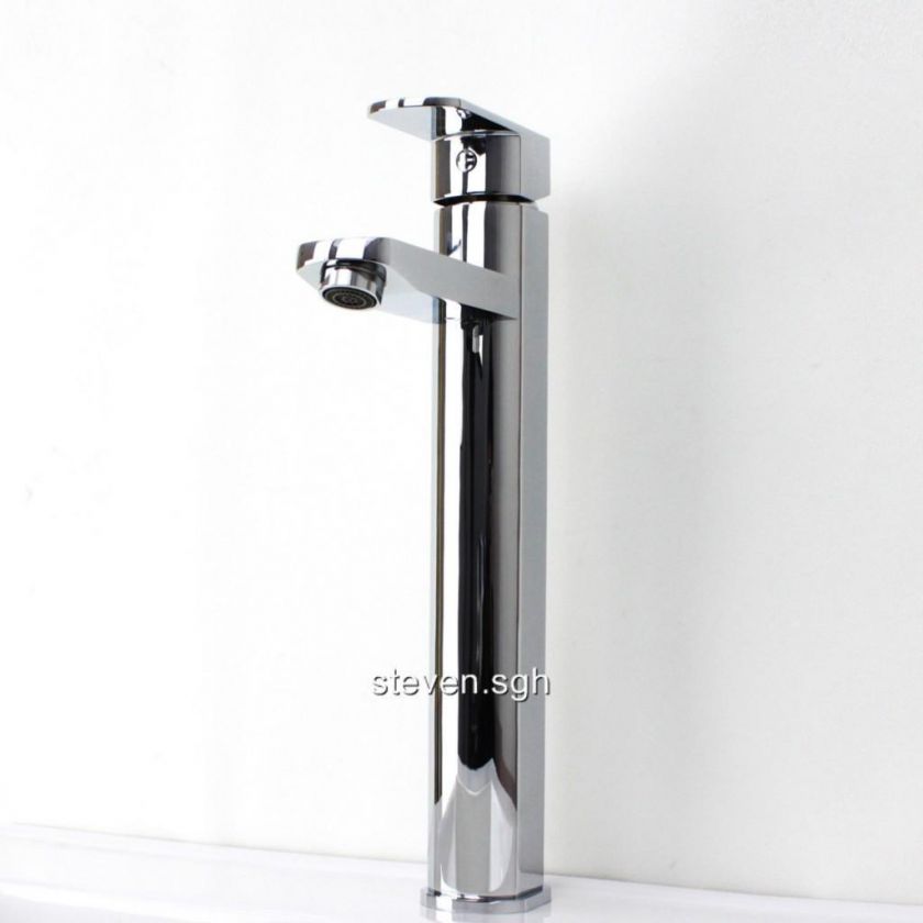 Luxury Chrome Tall Bathroom Faucet Mixer Tap 5658  