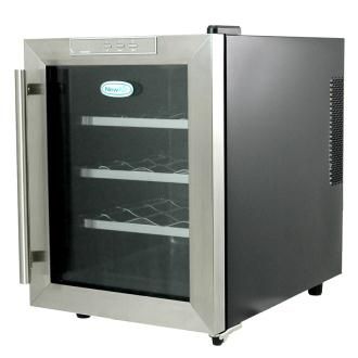 NewAir AW 121E 12 Bottle Wine Cooler w/ Stainless Door 705105586168 