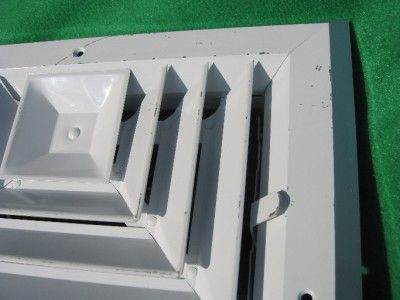 WHITE HVAC VENT REGISTER DAMPER CEILING DIFFUSER 9 x 9  