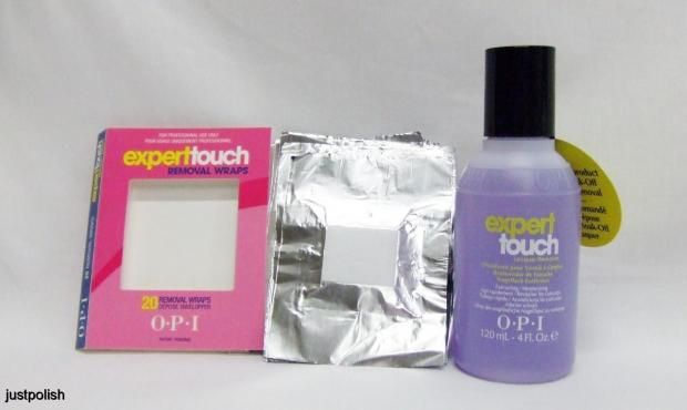   Expert Touch GelColor Remover 4oz + 20ct Gel Color Removal Wraps Combo