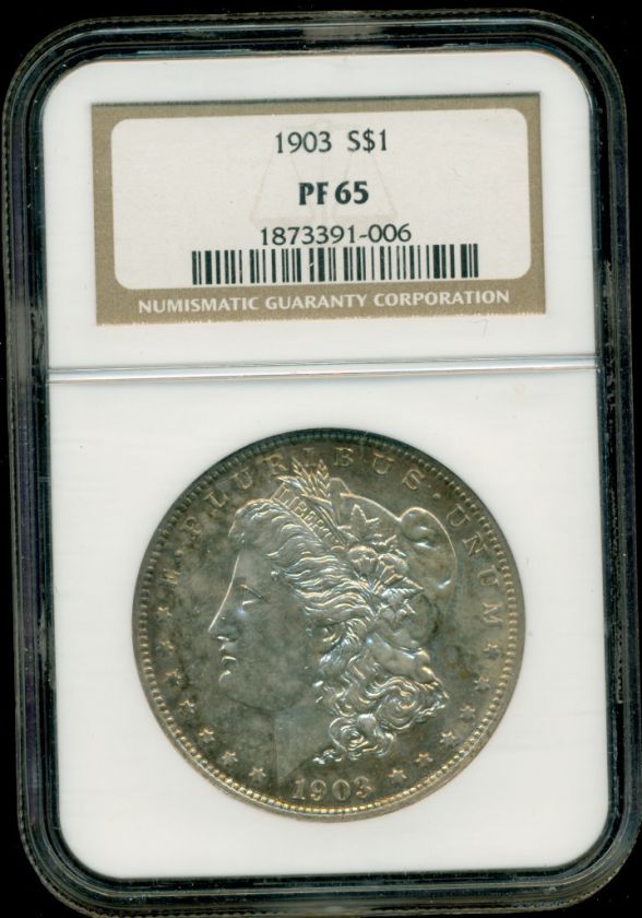 1903 P MORGAN SILVER DOLLAR~ NGC PROOF 65 ~ 755 MINTED  