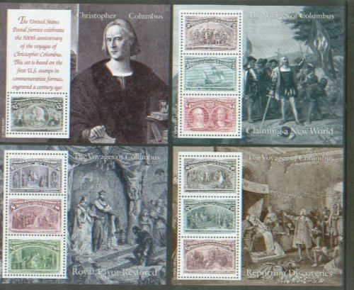 1992 CHRISTOPHER COLUMBUS S/S # 2624   2629 set/6 MNH  