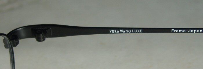 NEW VERA WANG LUXE BRILLIANCE 51 17 130 TITANIUM NITE EYEGLASSES 