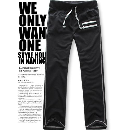 MENS CASUAL SLIM FIT SWEATPANTS 1607  