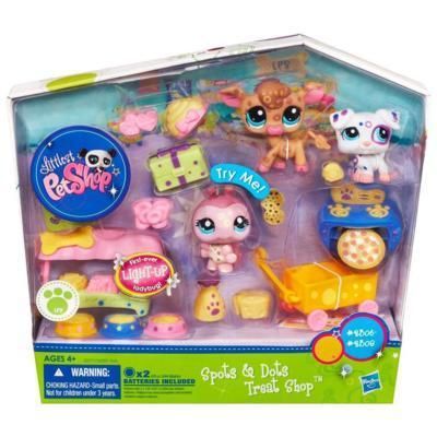 Littlest Pet Shop Spots & Dots Treat Shop 2306   2308  