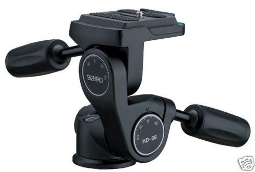 New Benro HD 38 Camera Video Pan Head for Tripod legs  