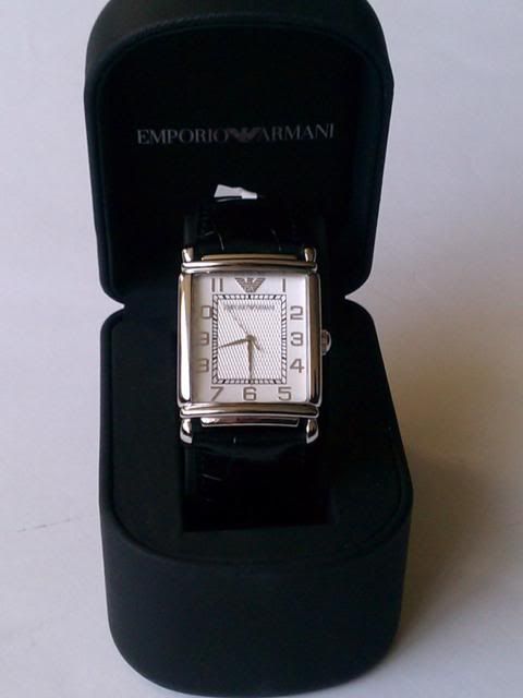 Emporio Armani Wristwatch Model AR0432 (with box certif 723763090933 