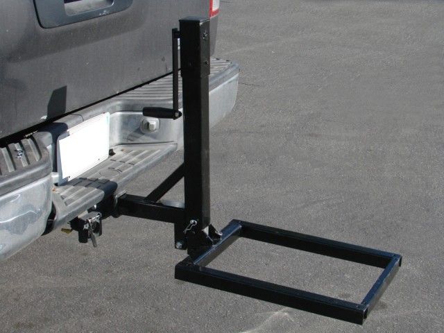 MOTORCYCLE CARGO JETSKI CARRIER 2 RECEIVER LIFT HAULER HITCH MOUNT 