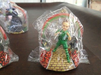 HUGE LOT 12 WIZARD OF OZ YELLOW BRICK ROAD ORNAMENTS BRADFORD EXCHANGE 