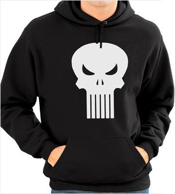 PUNISHER Classic Comic SuperHero Hoodie NEW* Size S,M,L  